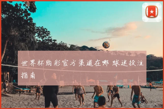 世界杯购彩官方渠道在哪 球迷投注指南