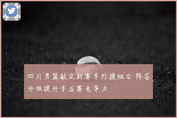 四川男篮敲定新赛季外援组合 阵容升级提升季后赛竞争力